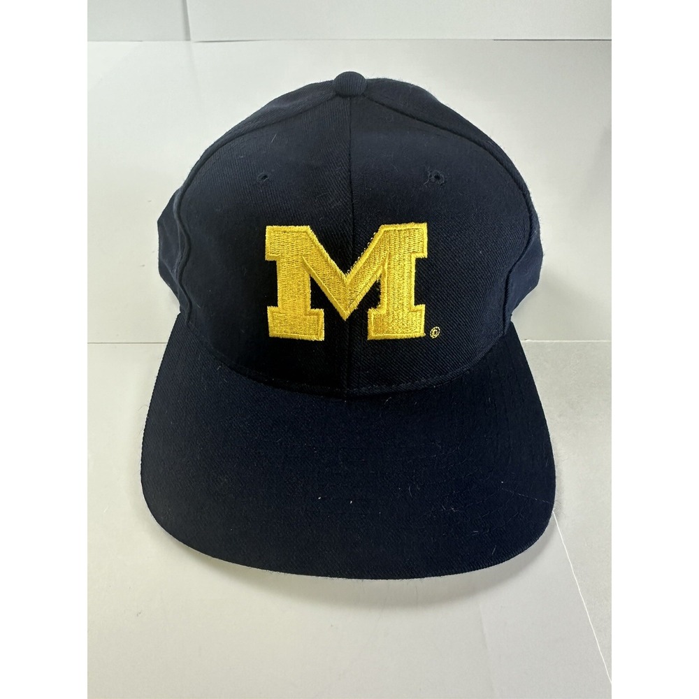 Vintage University of Michigan Wolverines SnapBack Champion Cap/Hat